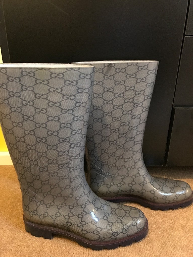 gucci wellies